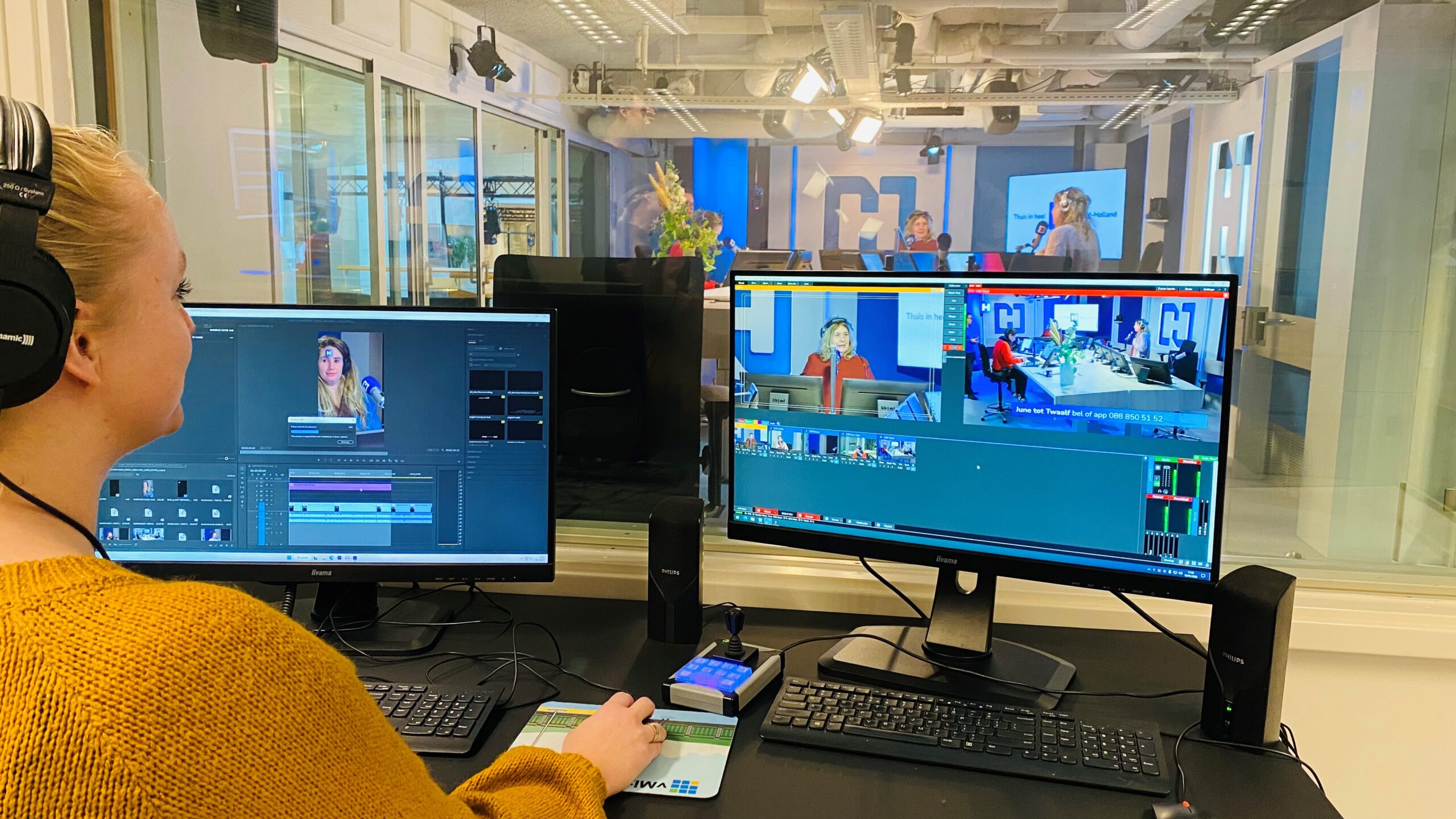 Stagiair Audio Visueel bij Omroep NH Media