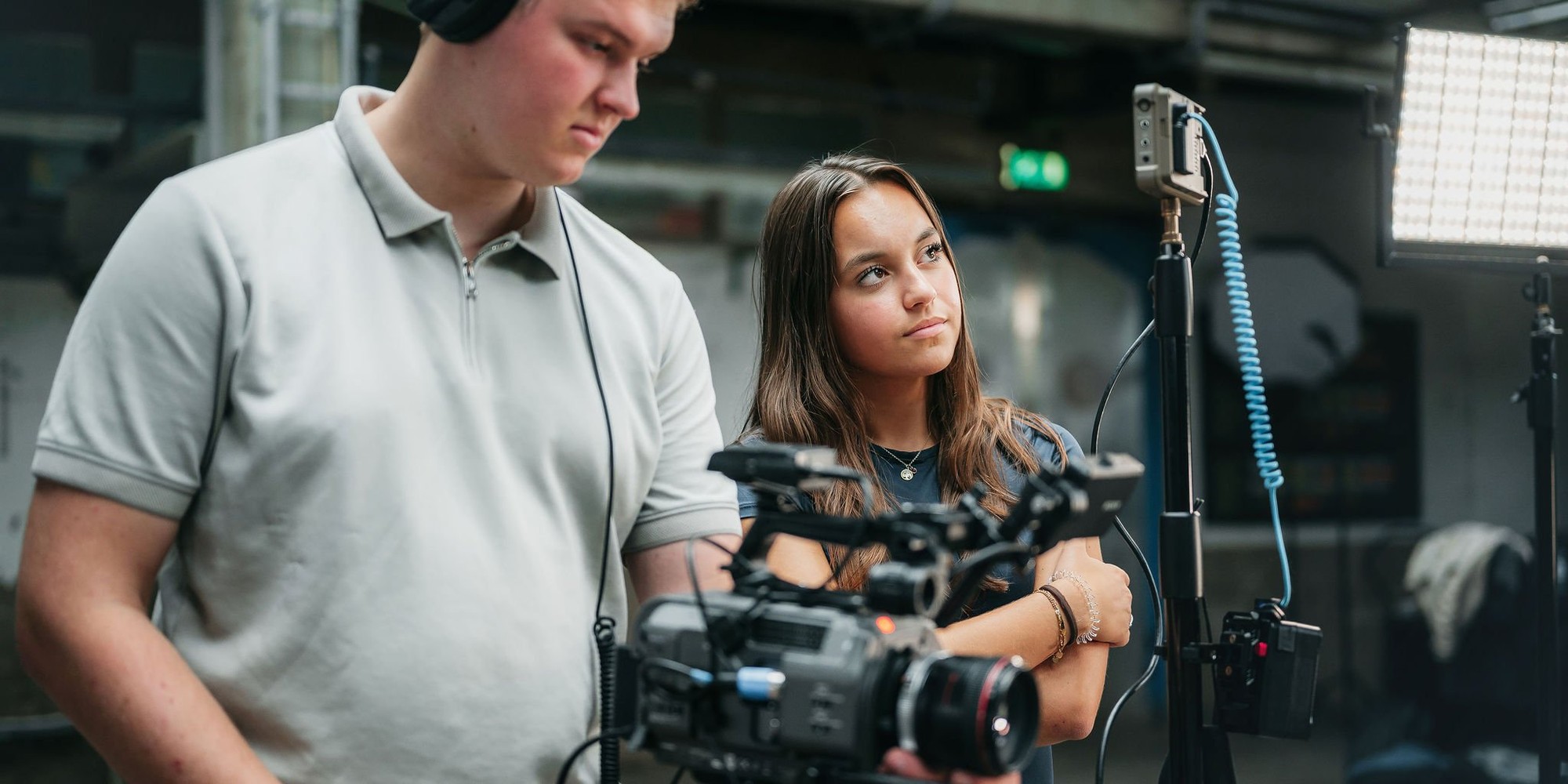 AV stagiair bij videoproductiebedrijf Pro Motion Film