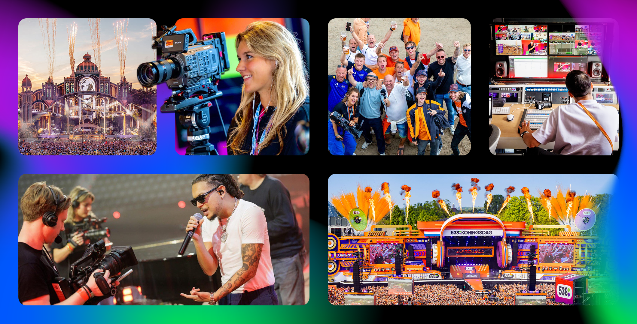 Camera/edit stagiair bij Talpa Audio