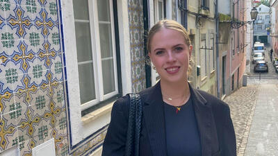 Eef van den Koedijk, afstudeer stagiair Communicatie 