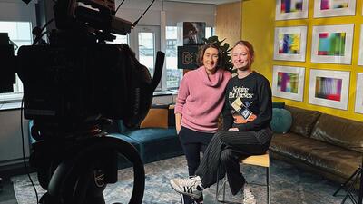 Babbe Masselink, Communicatie en PR stagiair bij NPO