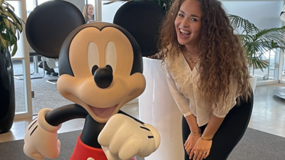 "Mijn kinderdroom komt uit!" - Jasmijn Brandse - Disney