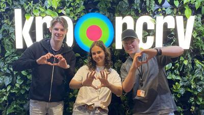 Trisha Prins, Designer stagiair bij KRO-NCRV