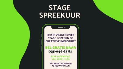 Mediastages lanceert het Stage Spreekuur