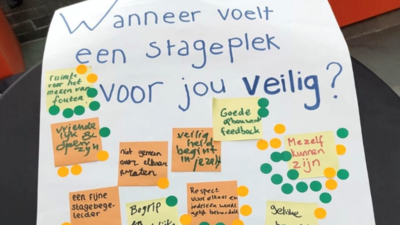 Mores in gesprek over een veilige stageplek op Dag van de Mediastages 