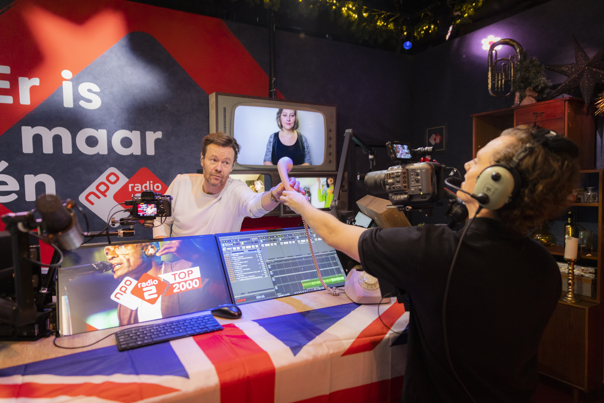 Stagiair Filmen en editen bij KRO-NCRV radio