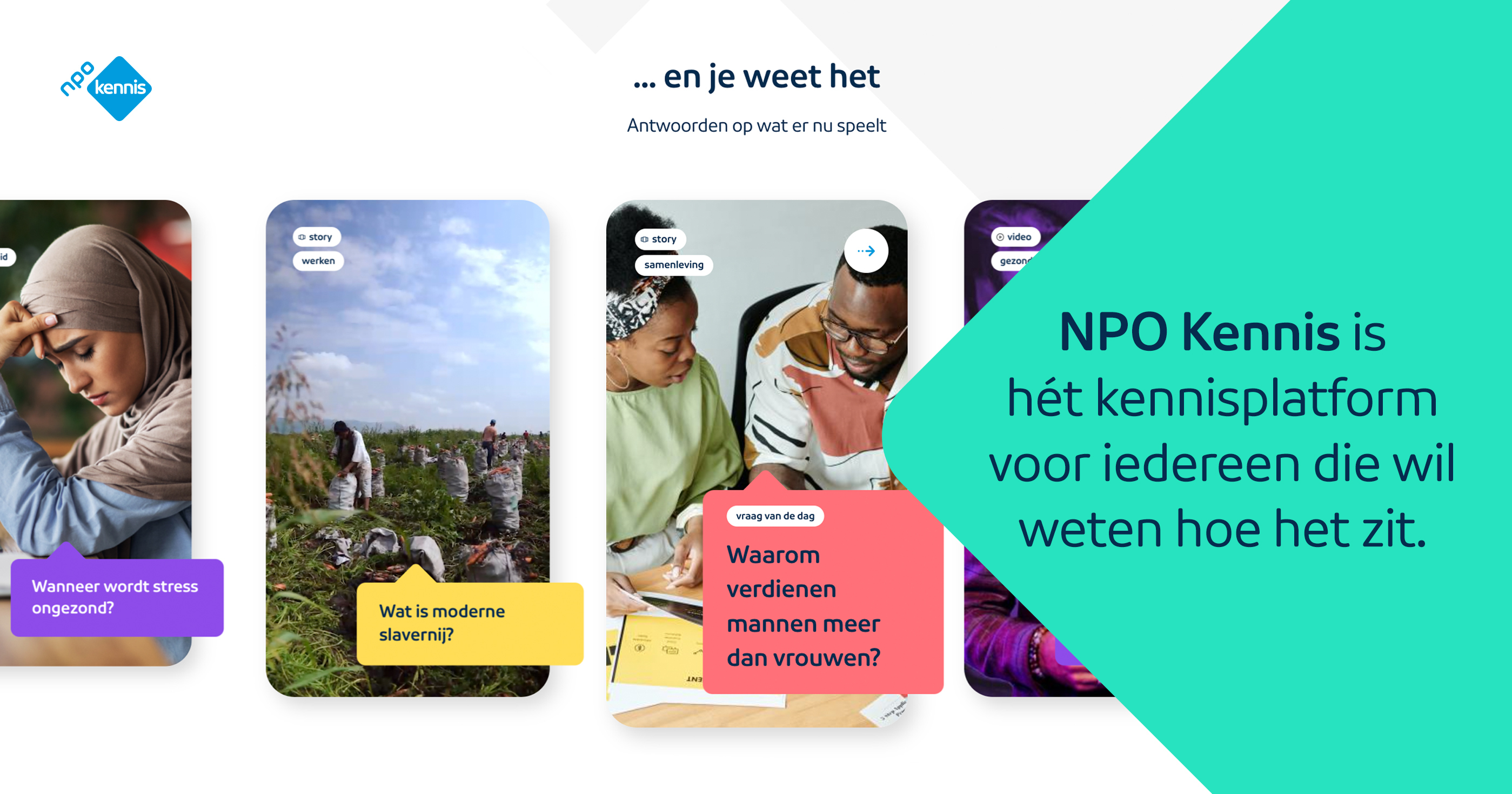 Online redactie stagiair bij het platform ‘NPO Kennis’