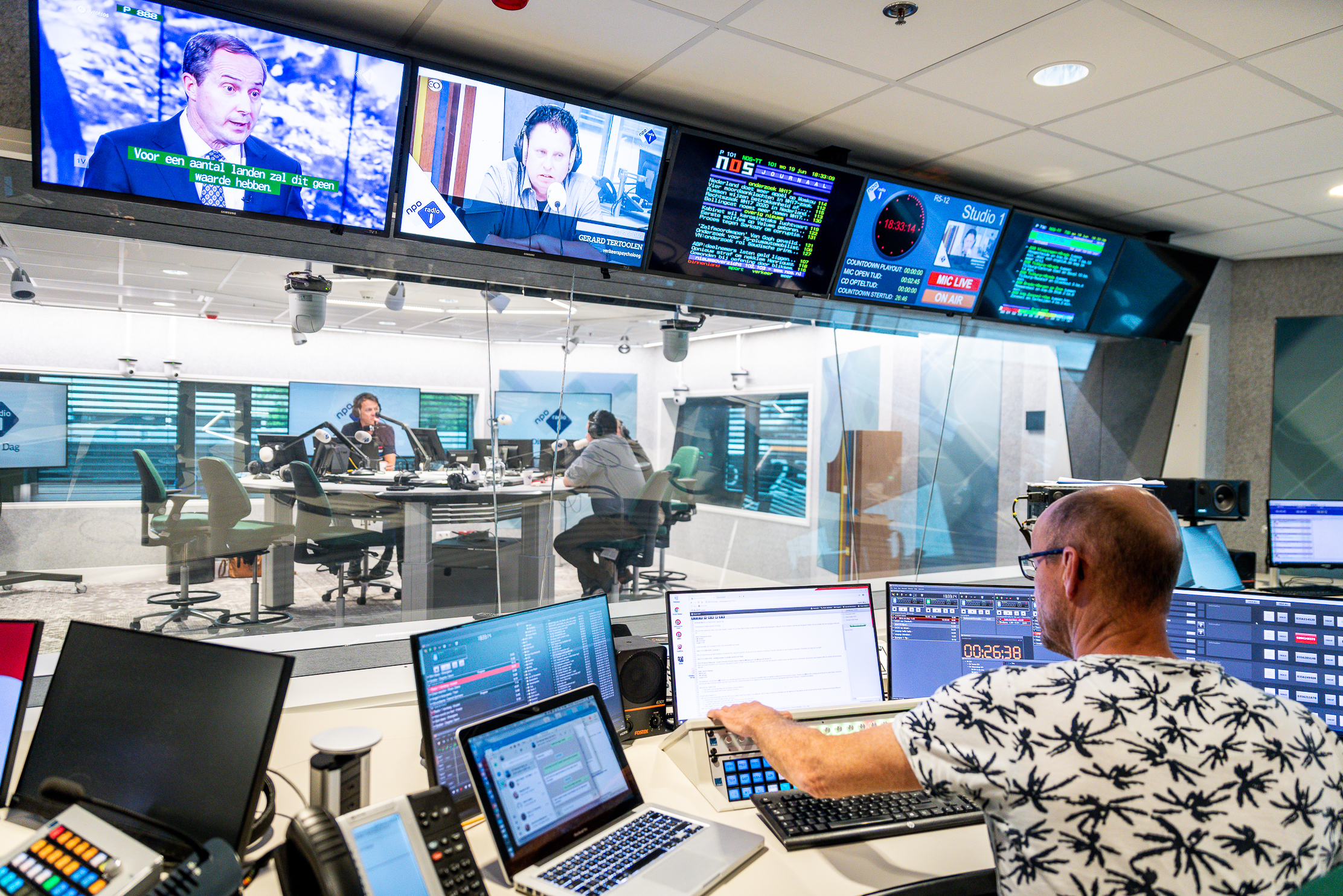 Redactie stagiair bij Radio 1