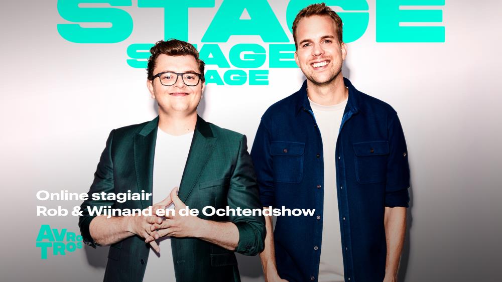 Online stagiair bij Rob  Wijnand en de Ochtendshow