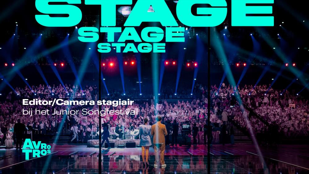 Editor/Camera stagiair bij het Junior songfestival 2024