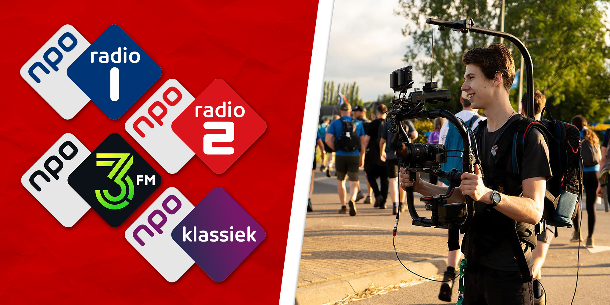 Video stagiair bij de afdeling Radio
