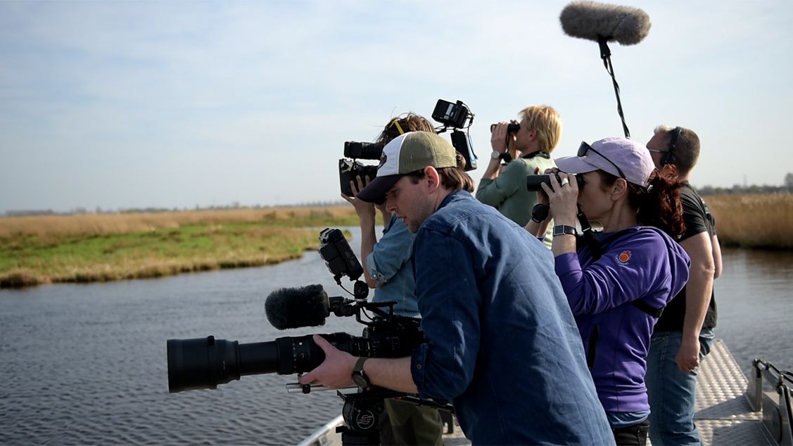 Camjo stagiair bij Vroege Vogels TV