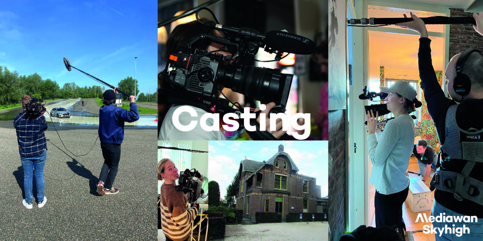 Casting stagiair bij  bij Mediaswan Skyhigh – Productiehuis